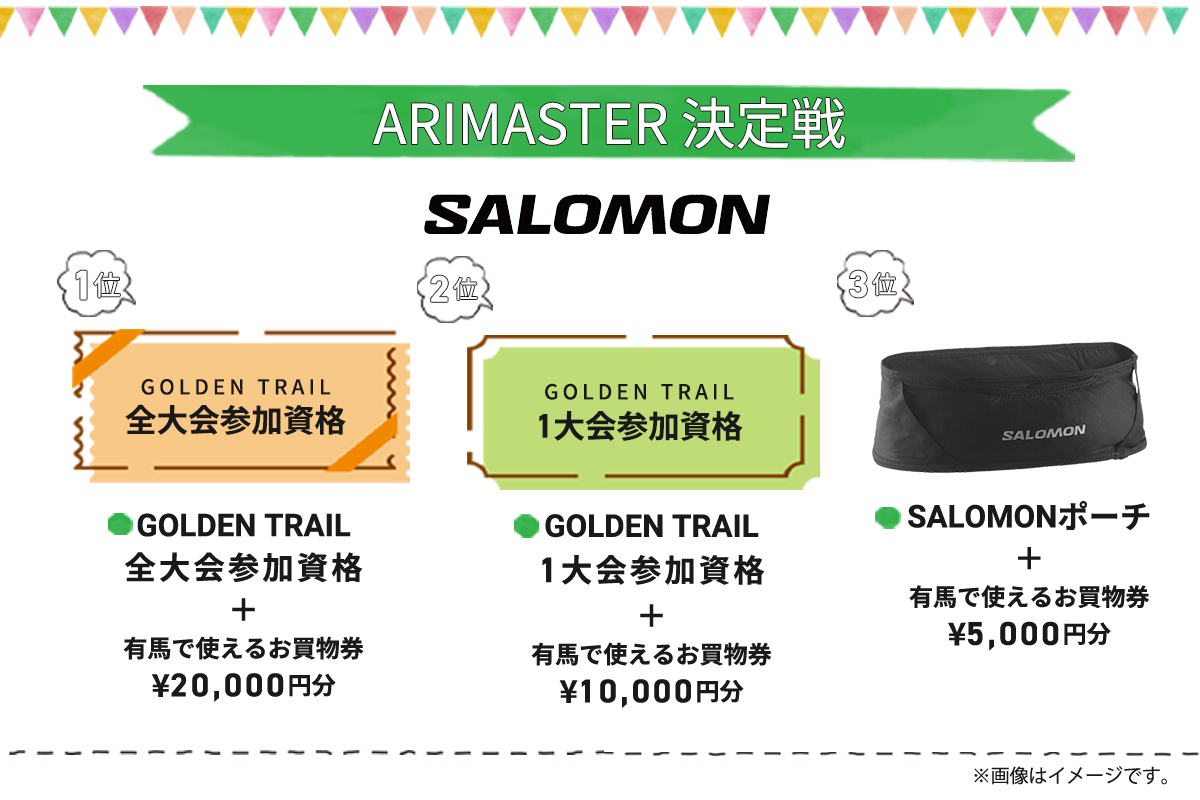 ARIMASTER 賞品